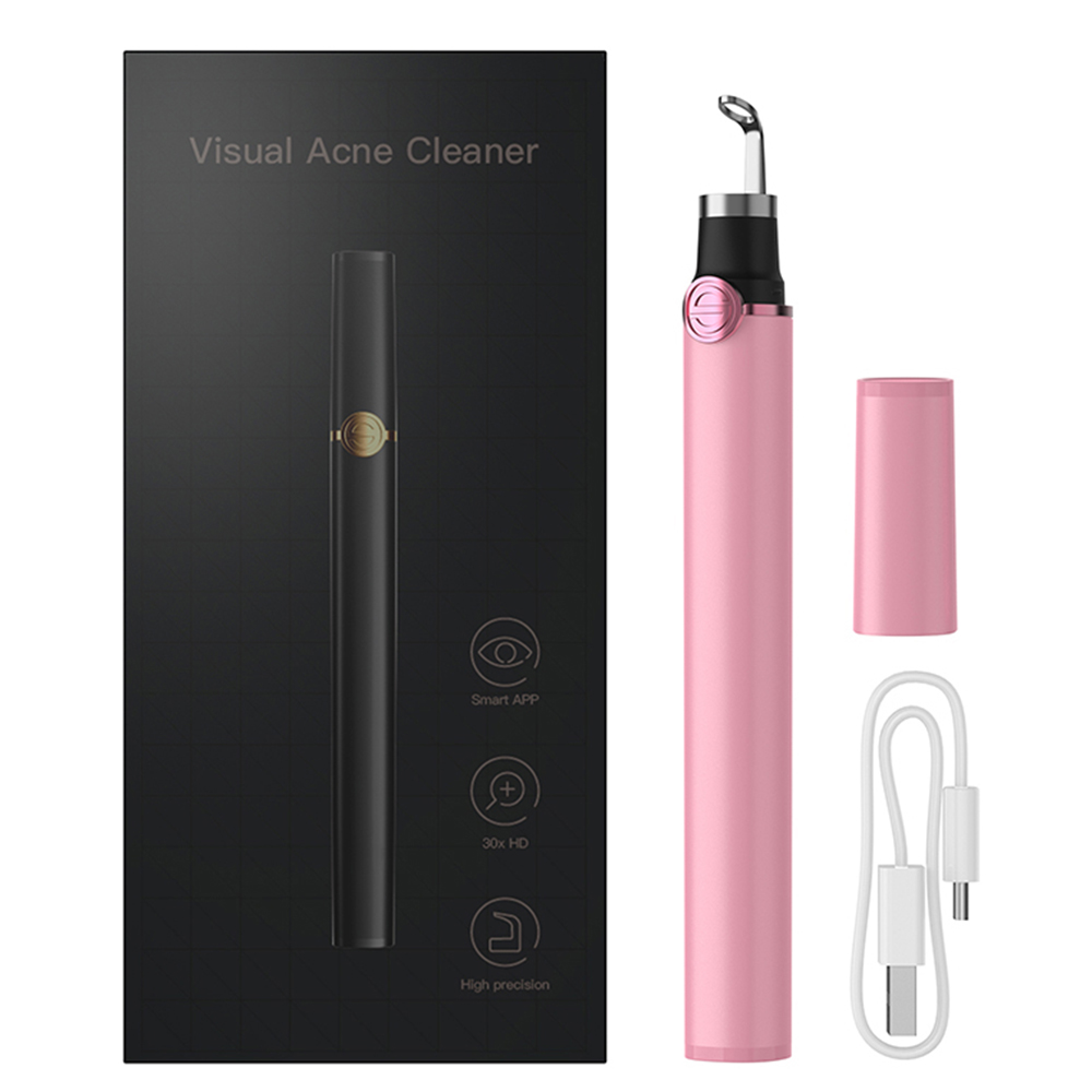 

SUNUO M3 Smart Visible Acne Removal Cleaner, 500W HD Camera, 20X Magnification, WiFi Connection, IP65 Waterproof - Pink