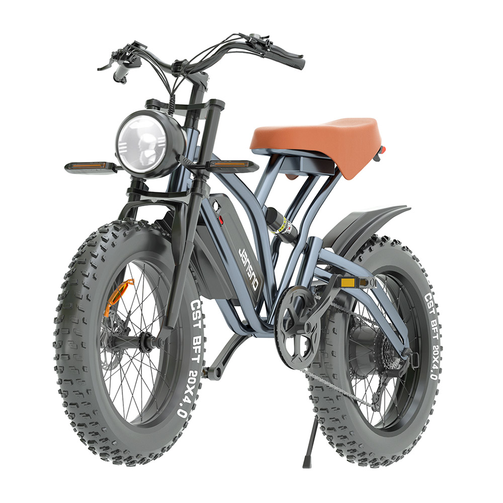 JANSNO X50 Electric Bike 20*4.0 Tire 750W Motor 40Km/h 12.8Ah Battery