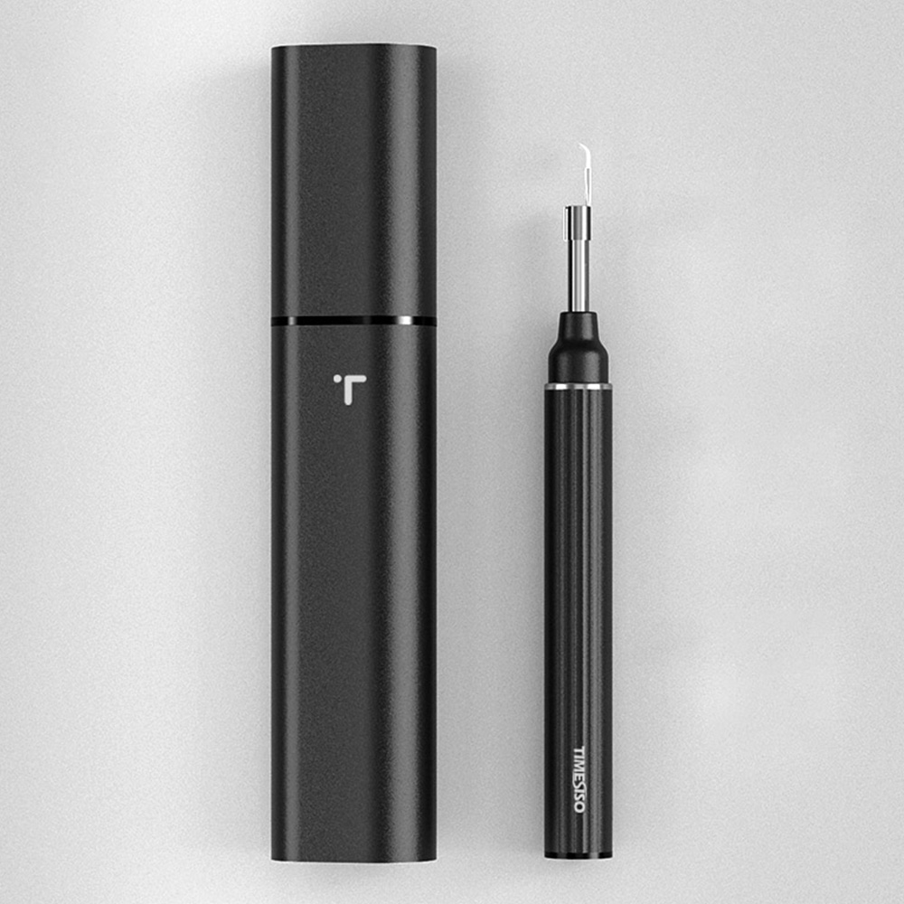 SUNUO P40 Pro Smart Visual Ear Cleaner Black