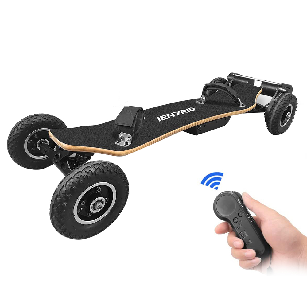 IENYRID YF001 Electric Skateboard for Adults 8 Inch Off Road Tire 1650W*2 Dual Motors 40Km/h Top Speed 36V 10Ah Battery for 20KM Mileage 150KG Load Wireless Remotre Control