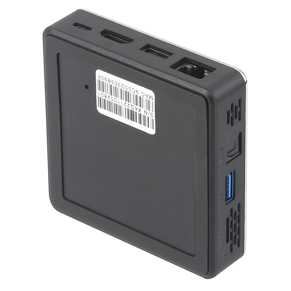 X4Q PLUS Android 11 Amlogic S905X4 8K HDR 4GB/64GB TV BOX EU