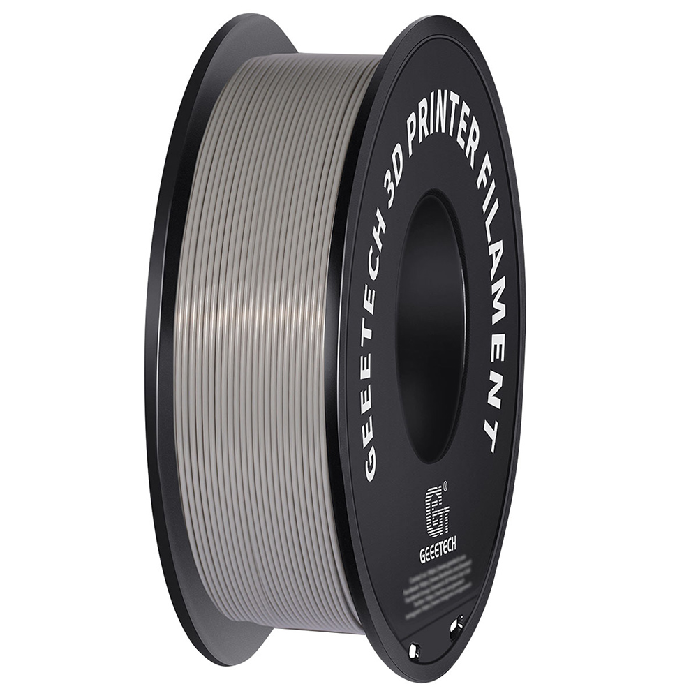 Geeetech PLA Filament for 3D Printer, 1.75mm Dimensional Accuracy +/- 0.03mm 1kg Spool (2.2 lbs) - Grey
