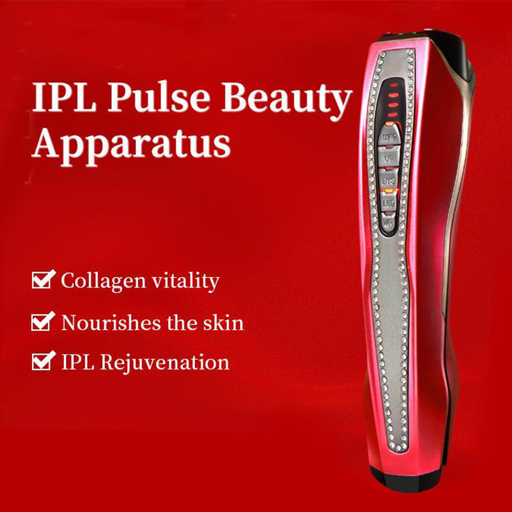 HS-989 RF Instrument Color Light Pulse Beauty Instrument Red