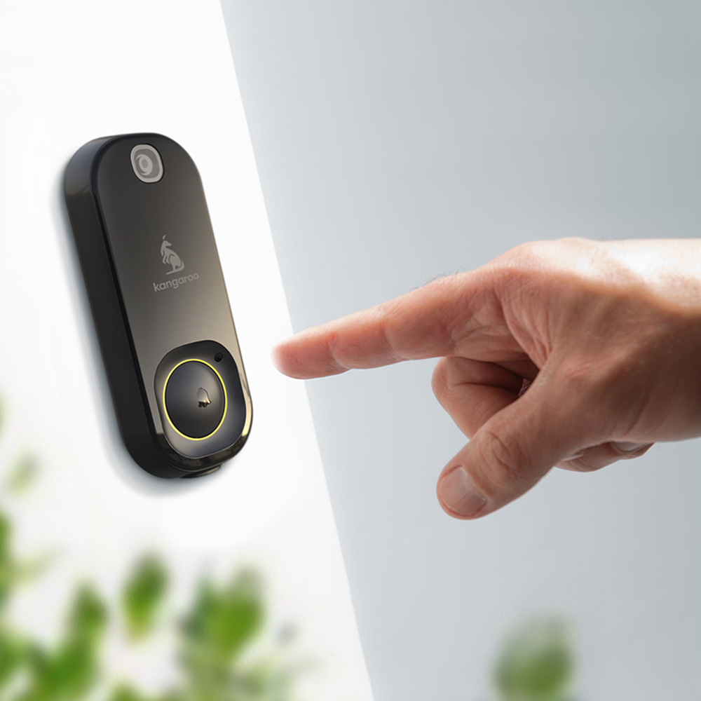 Kangaroo A0008 Smart WiFi Camera Doorbell with Chime