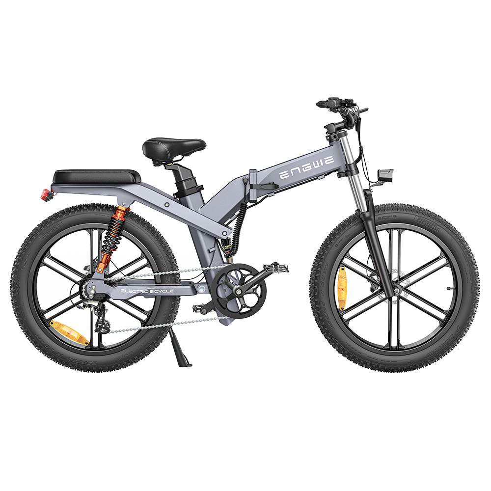 Bicicleta eléctrica con batería Samsung de suspensión total 48V 14.4Ah