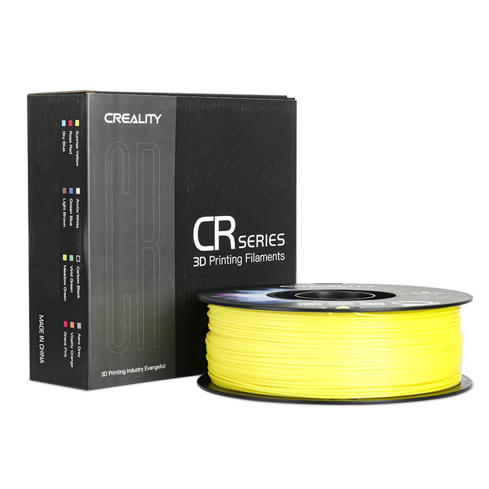 

Creality CR 1.75mm ABS 3D Printing Filament 1KG Yellow