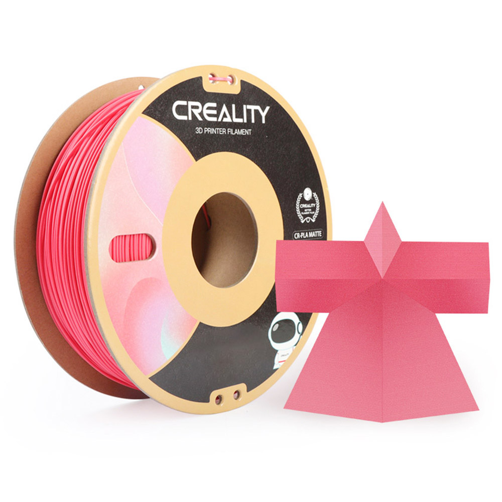 

Creality CR 1.75mm Matte PLA 3D Printing Filament 1KG Strawberry Red