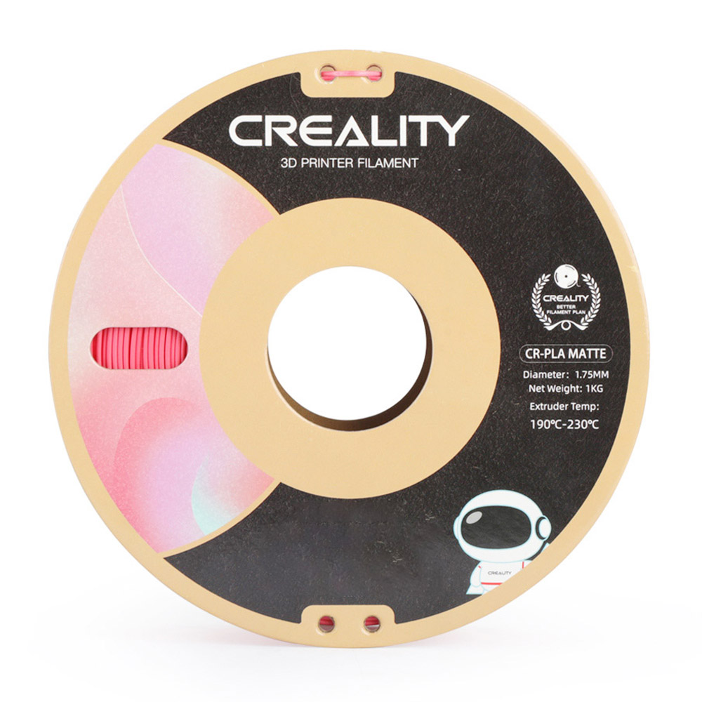 Creality Cr 1 75mm Matte Pla 3d Printing Filament 1kg Strawberry Red