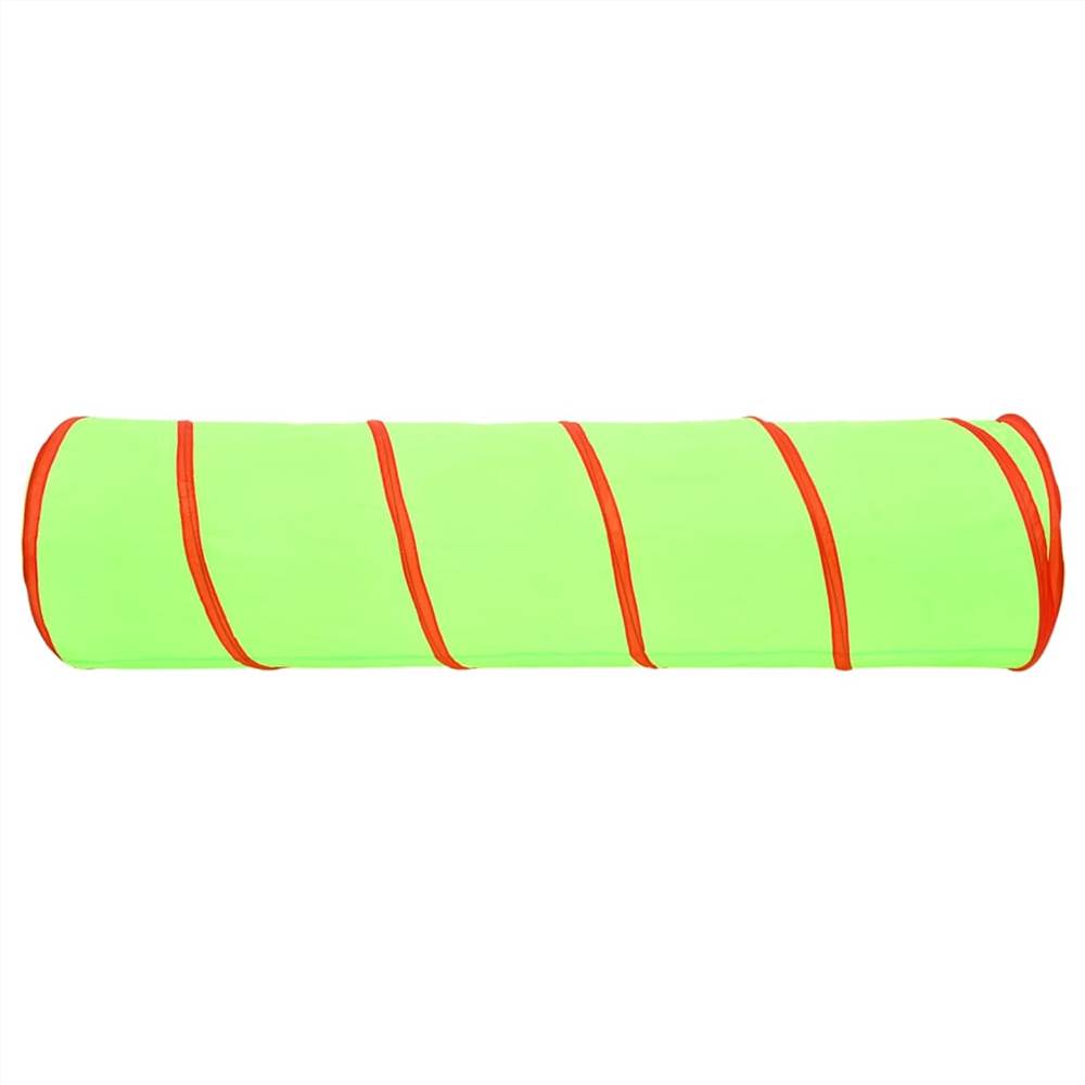 Children Play Tunnel Green 175 cm Polyester
