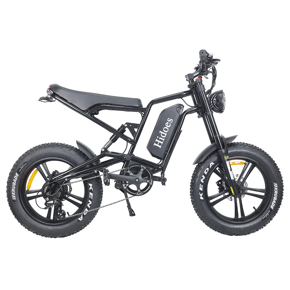 

Hidoes B6 All-terrain Electric Bike 20 Inch Off-road Fat Tire, 1200W High Speed Motor 60Km/h Max Speed 48V 17.5Ah Battery Dual Oil Disc Brakes