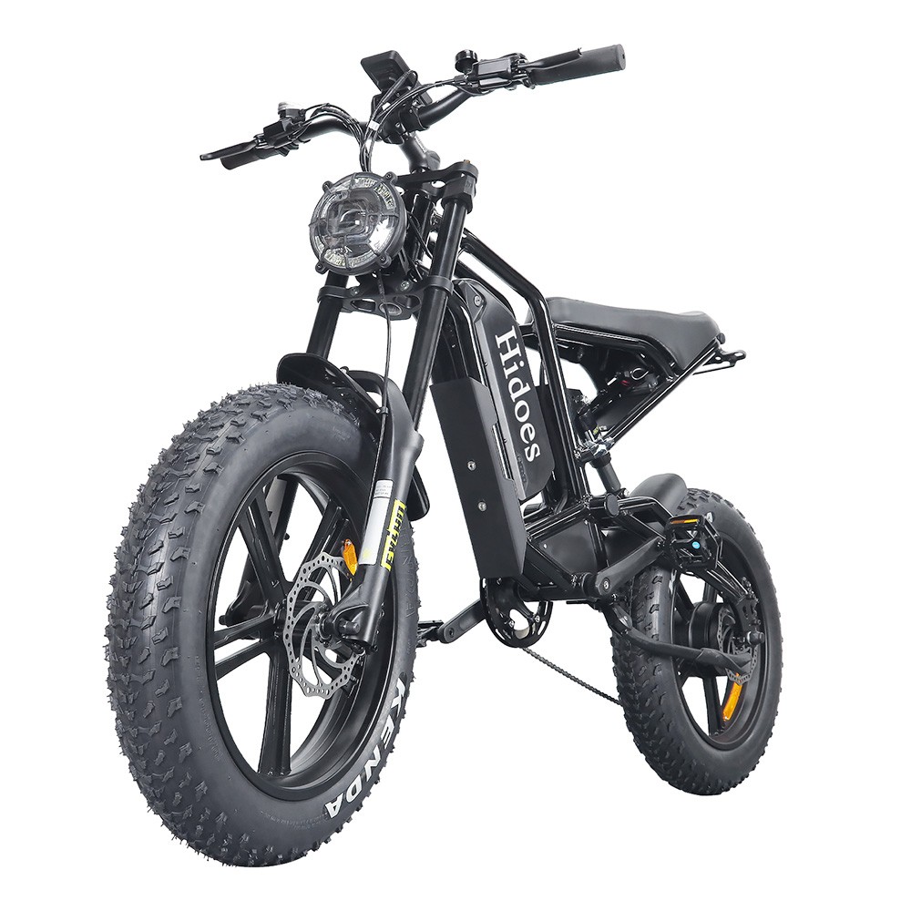 Hidoes B6 Electric Bike 20 Inch Tire 48v 175ah 60kmh 1200w Motor