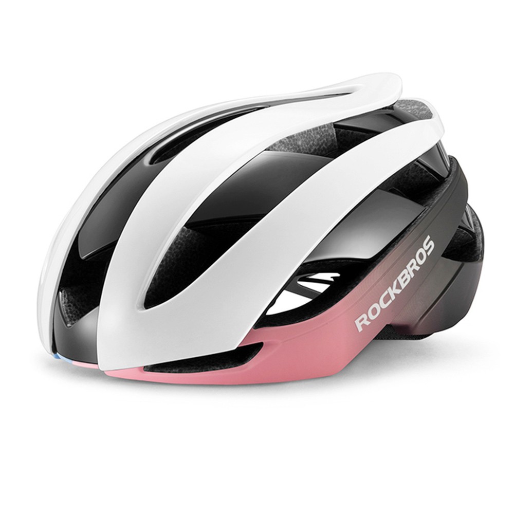

ROCKBROS RB-01 Cycling Helmet Ultralight Road Bike Helmet MTB Scooter Helmet Caps - Pink L