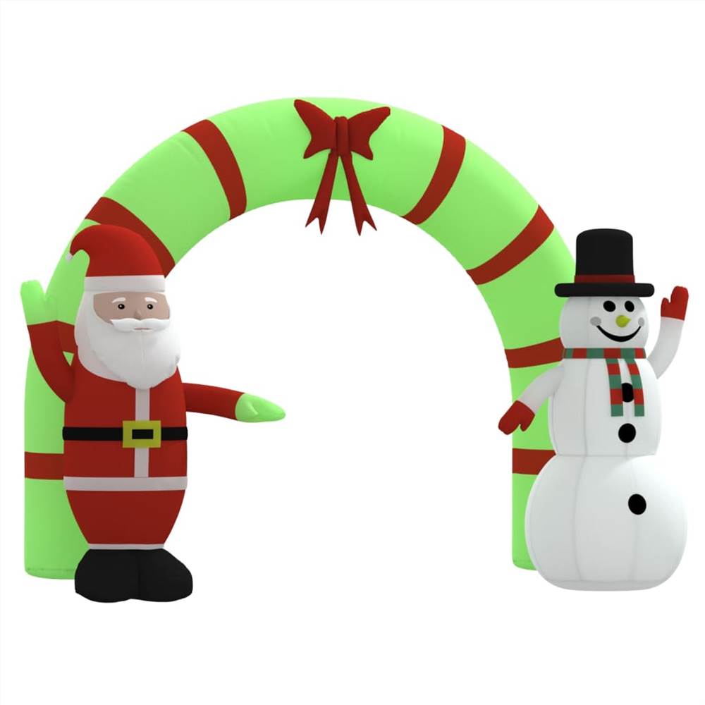 Christmas Inflatable Arch Gate with LEDs 270 cm