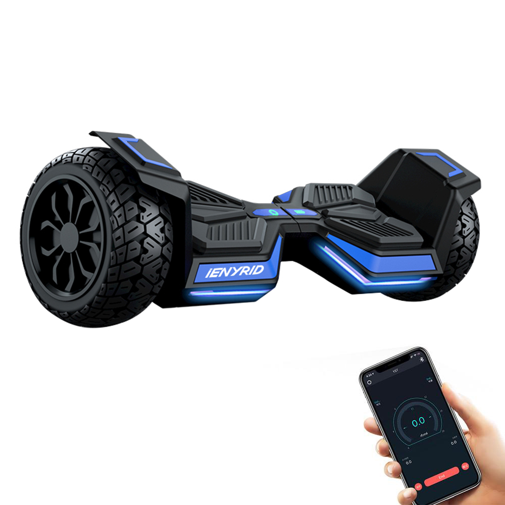 iENYRID X8 Balancing Electric Scooter for Adult, 350W*2 Dual Motors, 10 Inch Off-Road Tires, 15Km/h Max Speed, 4AH Battery for 12KM Range, 100KG Load, APP Control,