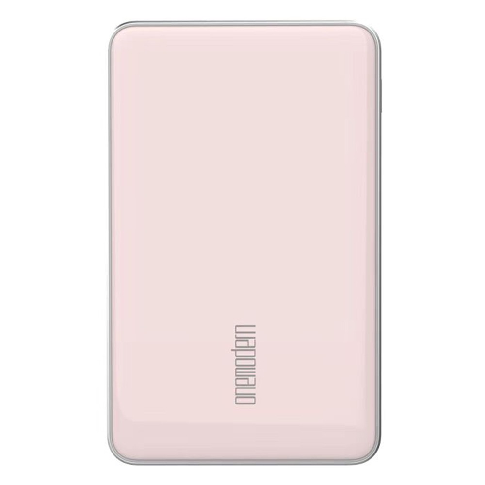 onemodern M6 HDD High-speed External 1TB Hard Drive with 5000 mAh Battery - Pink