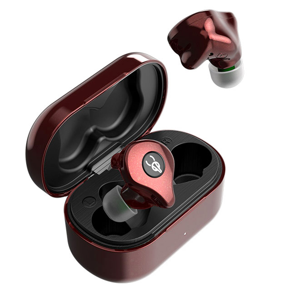 Sabbat E16 Bluetooth 5.2 TWS Earbuds - Red