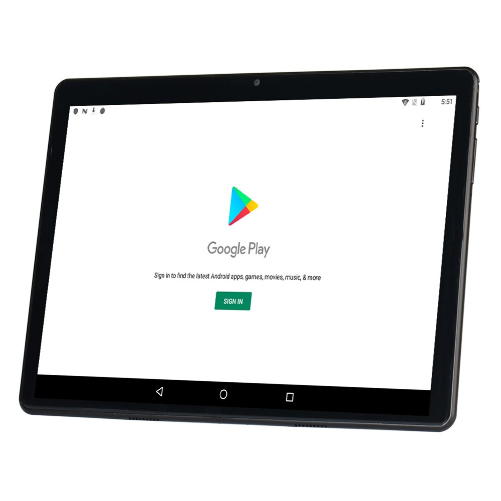 BDF M107 10.1 Inch 4G LTE Tablet for Kids Octa Core Blue