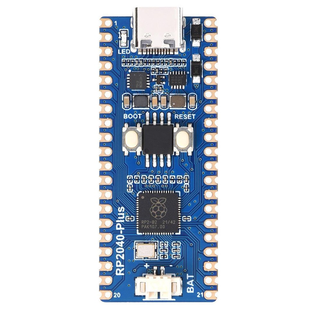 Carte RP2040-Zero De Waveshare - Microcontrôleur Puissant Et Compact, Basé Sur Le RP2040 Raspberry Pi, Idéal Pour Projets électroniques Et Prototypes