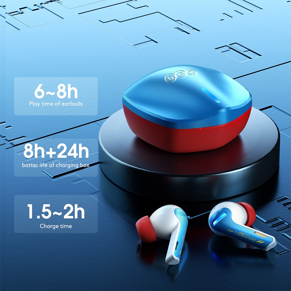 QCY G1 TWS Bluetooth 5.2 45ms Low Latency Gaming Earbuds