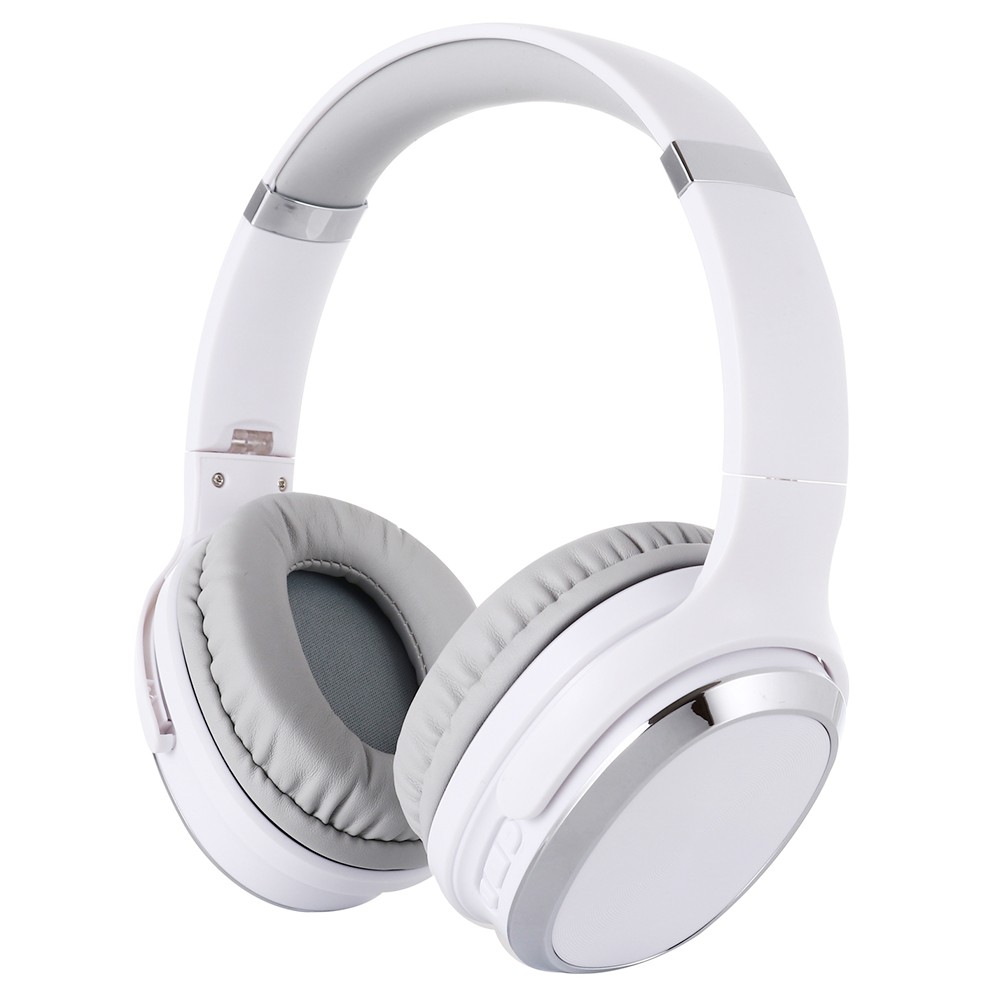 SODO SD-1012 TWS Music Headset Bluetooth 5.1 Chip High Fidelity Sound Quality Foldable Headset Support TF Card - White