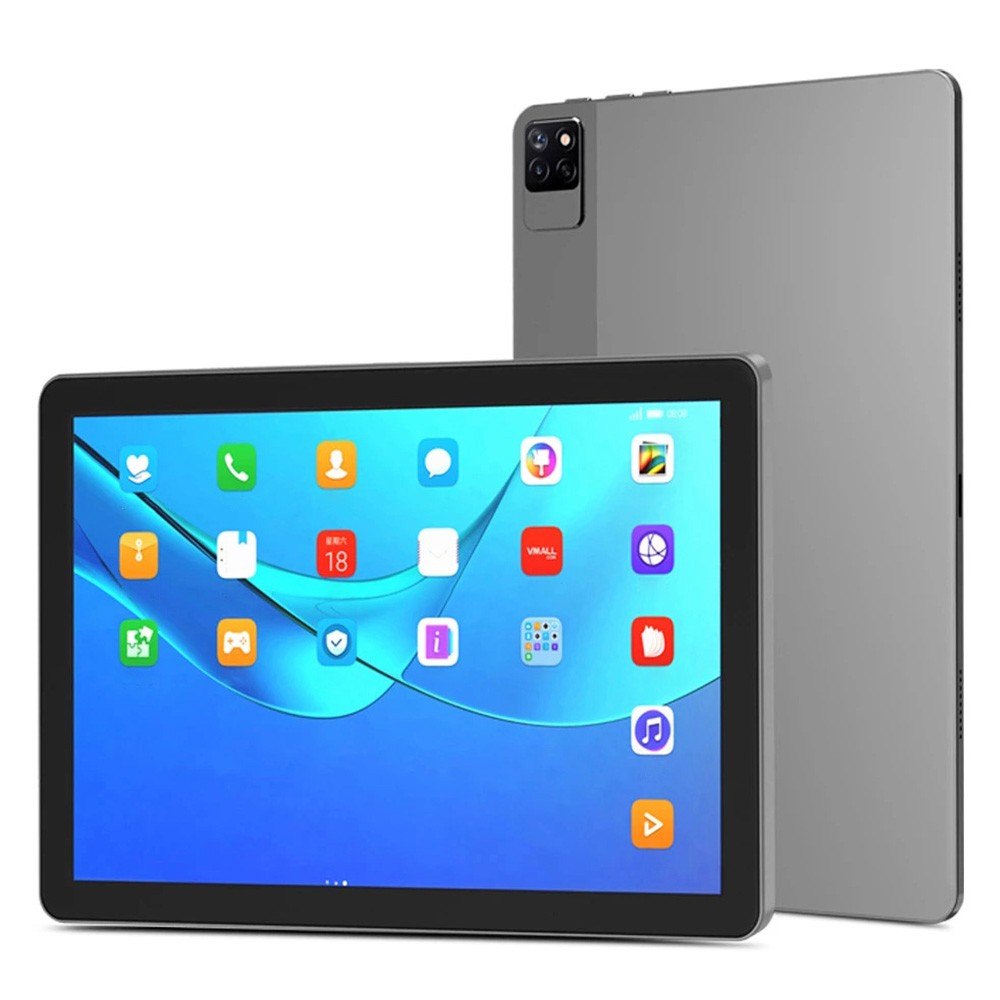BDF P40 10.1 inch Tablet 4GB RAM 64GB ROM MTK6762 Octa-Core Processor Android 11.0 5MP+2MP Camera 5000mAh Battery - Grey