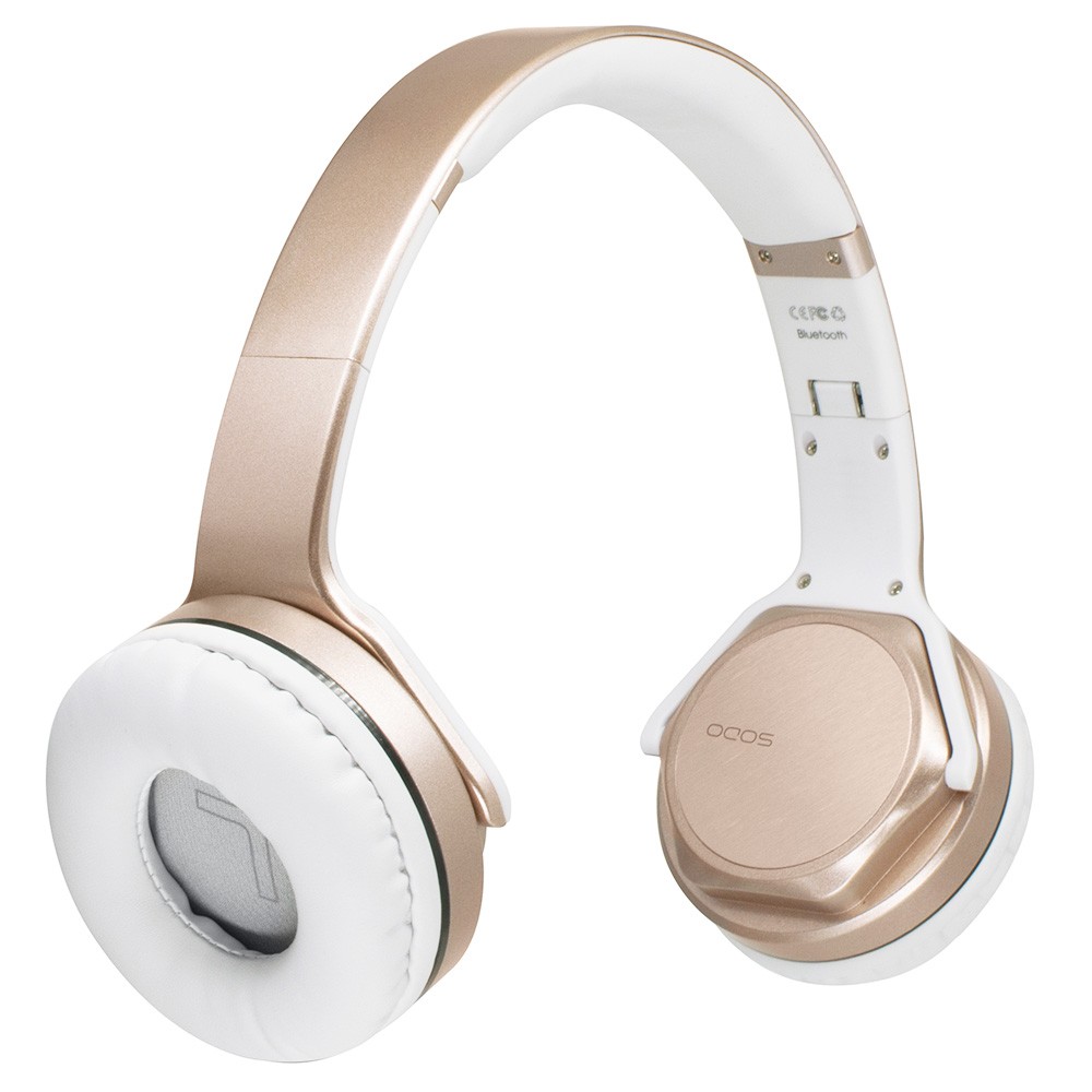 SODO MH3 2-in-1 Wireless Bluetooth On-Ear Headphone Gold