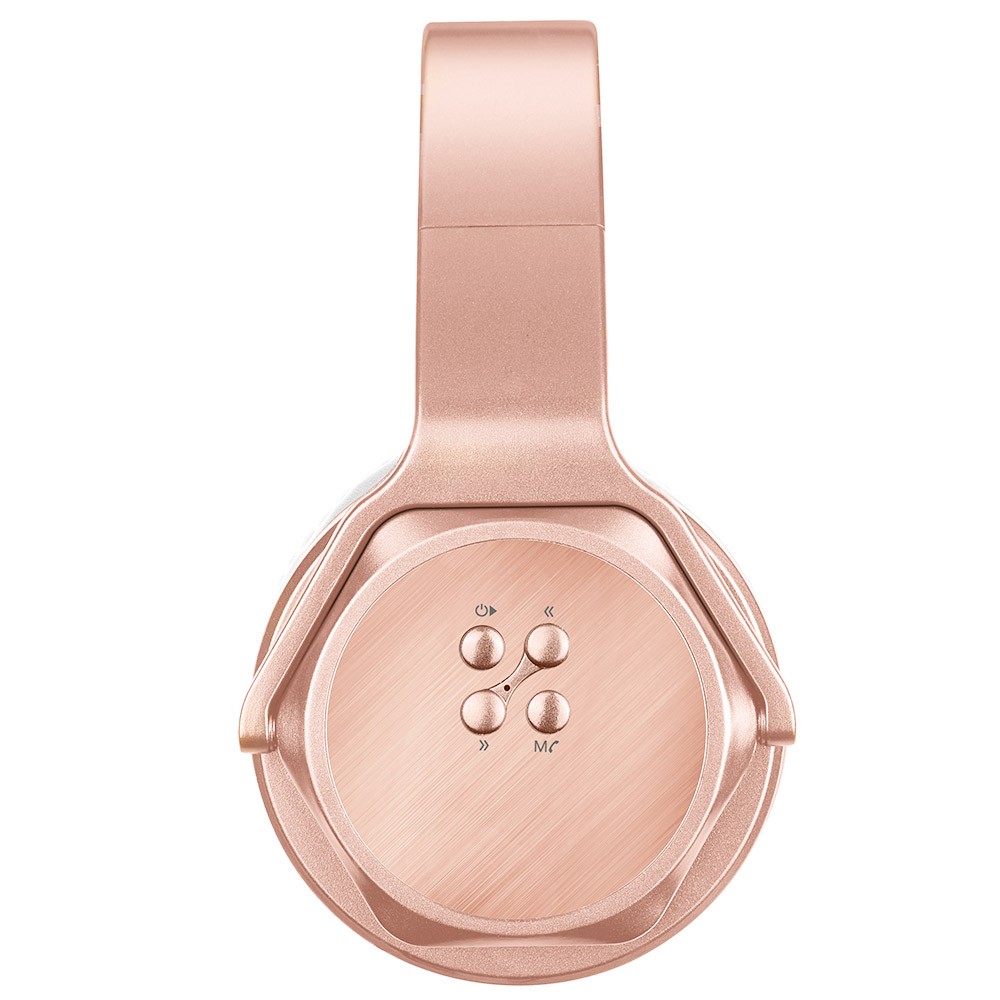 SODO MH3 2-in-1 Wireless Bluetooth On-Ear Headphone Rose Gold
