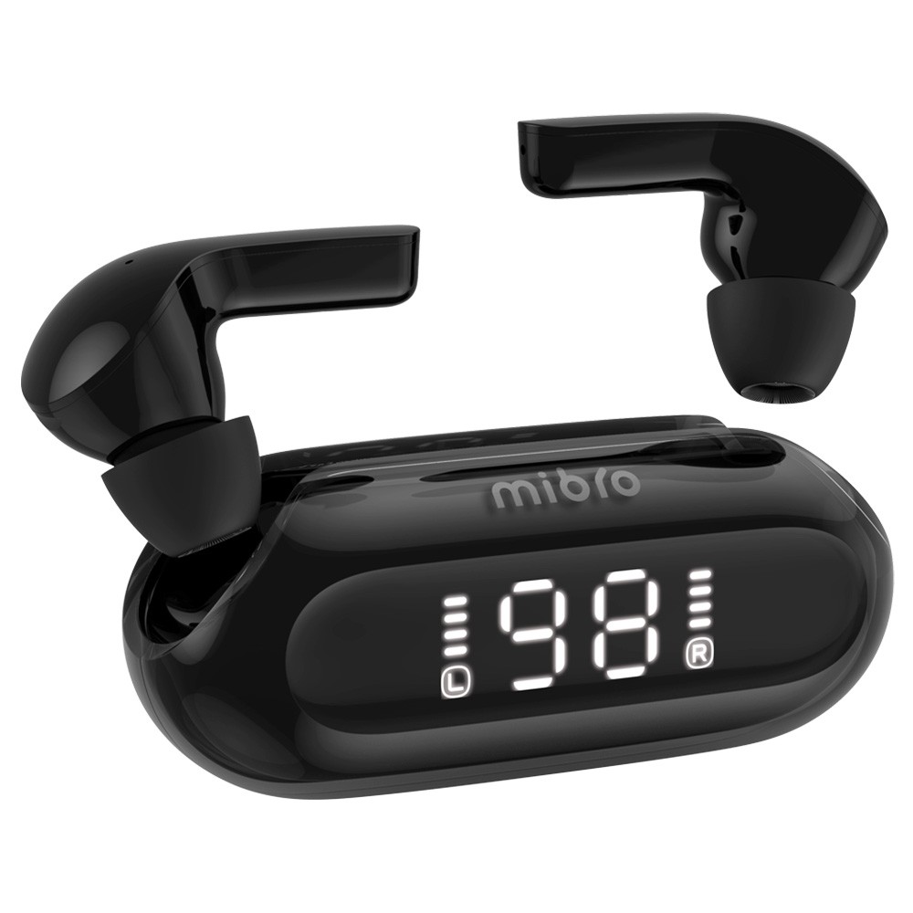 Mibro Earbuds 3 Earphone TWS Bluetooth 5.3 IPX4 Waterproof ENC HD Call Noise Reduction Touch Control - Black
