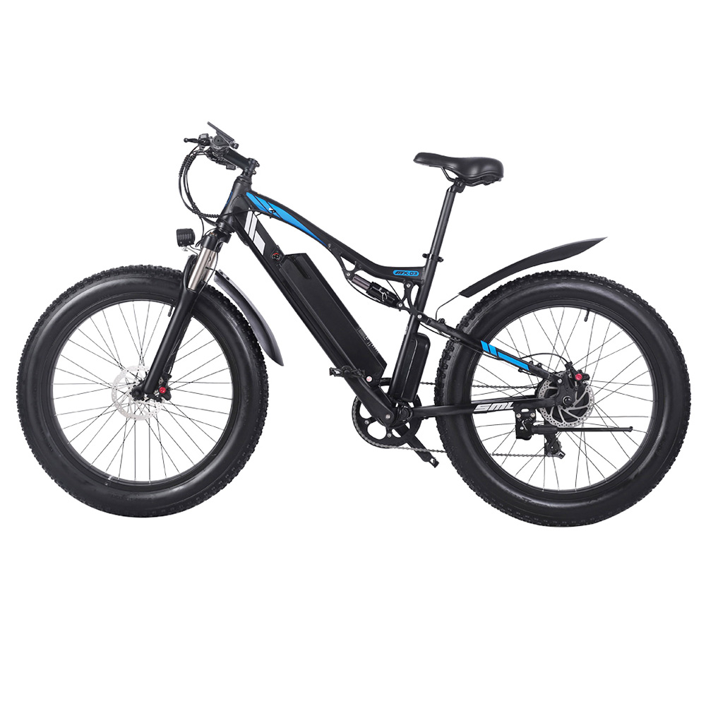 Shengmilo MX03 1000W 48V 17Ah 26 Inch E-bike - Black