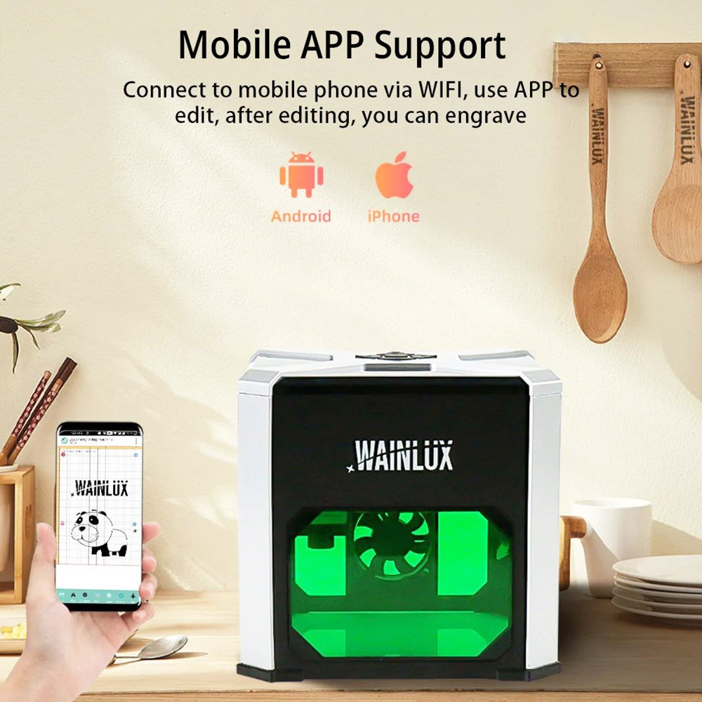 WAINLUX K6 Mini Laser Engraver Cutter