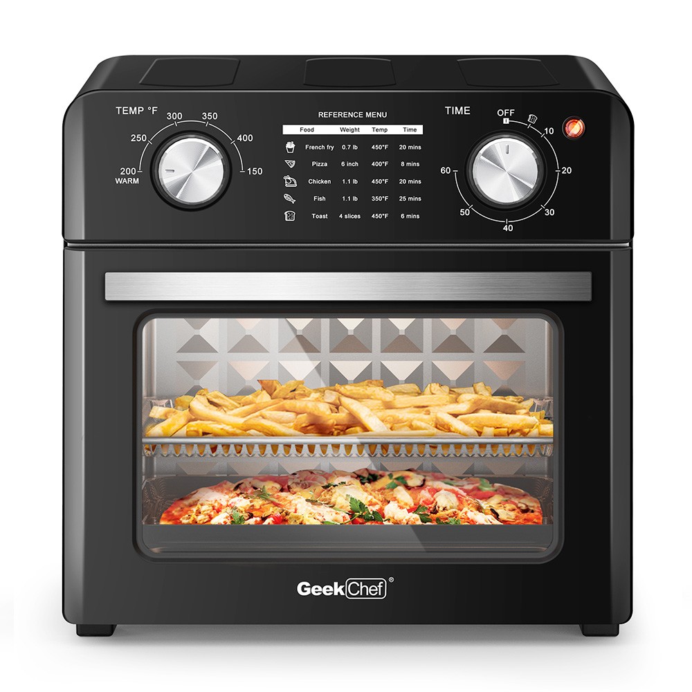 Geek Chef GTO10PB 1400W Air Fryer Oven