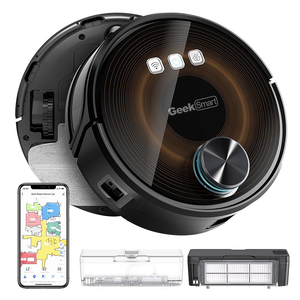 Geek Chef Smart L8 Robot Vacuum Cleaner