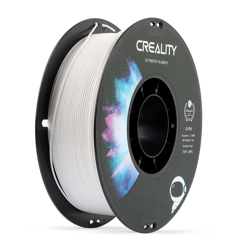 

Creality CR 1.75mm TPU 3D Printing Filament 1KG White