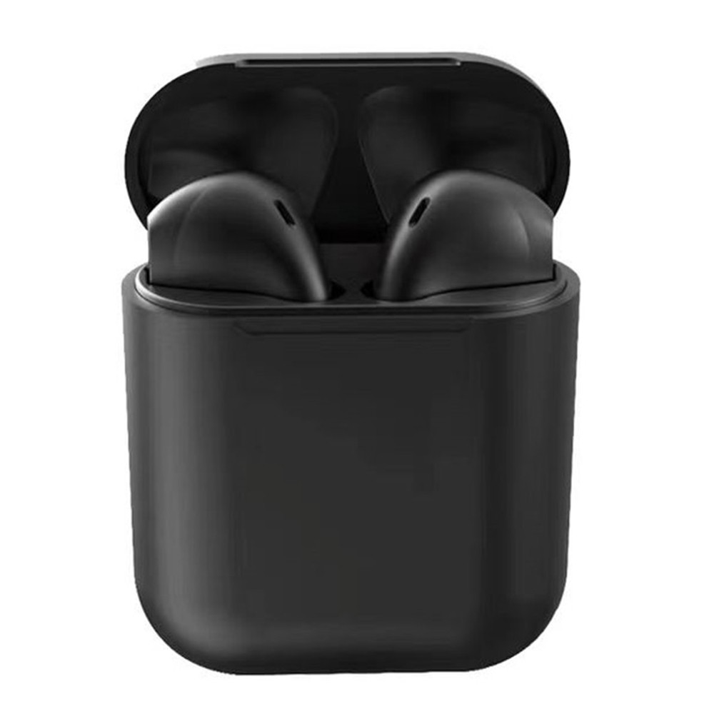 

I12 Macaron TWS Earbuds Bluetooth 5.0 Wireless Stereo Touch Sports Headphones - Black