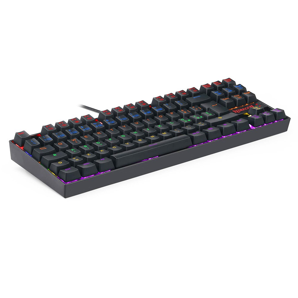 Redragon K552 Rainbow Backlight TKL Mechanical Gaming Keyboard