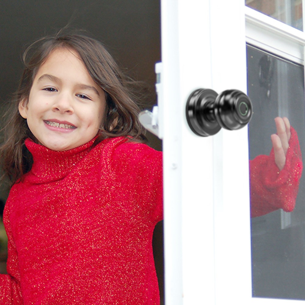 Geek Chef GeekTale K0101 Smart Fingerprint Door Knob Black