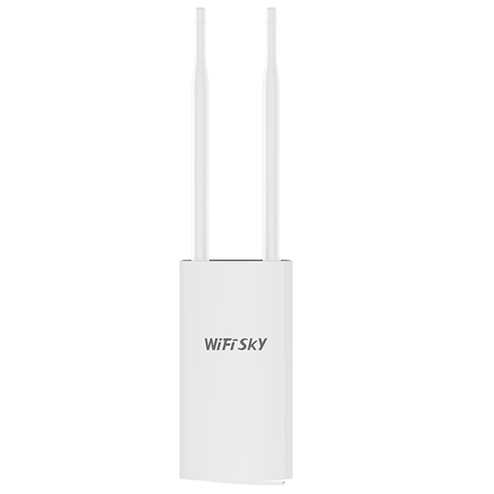 

WiFiSky R650 300M High Power Waterproof Outdoor AP Router 2.4G & 4G Card Wireless Router Support DC POE Power Supply - EU