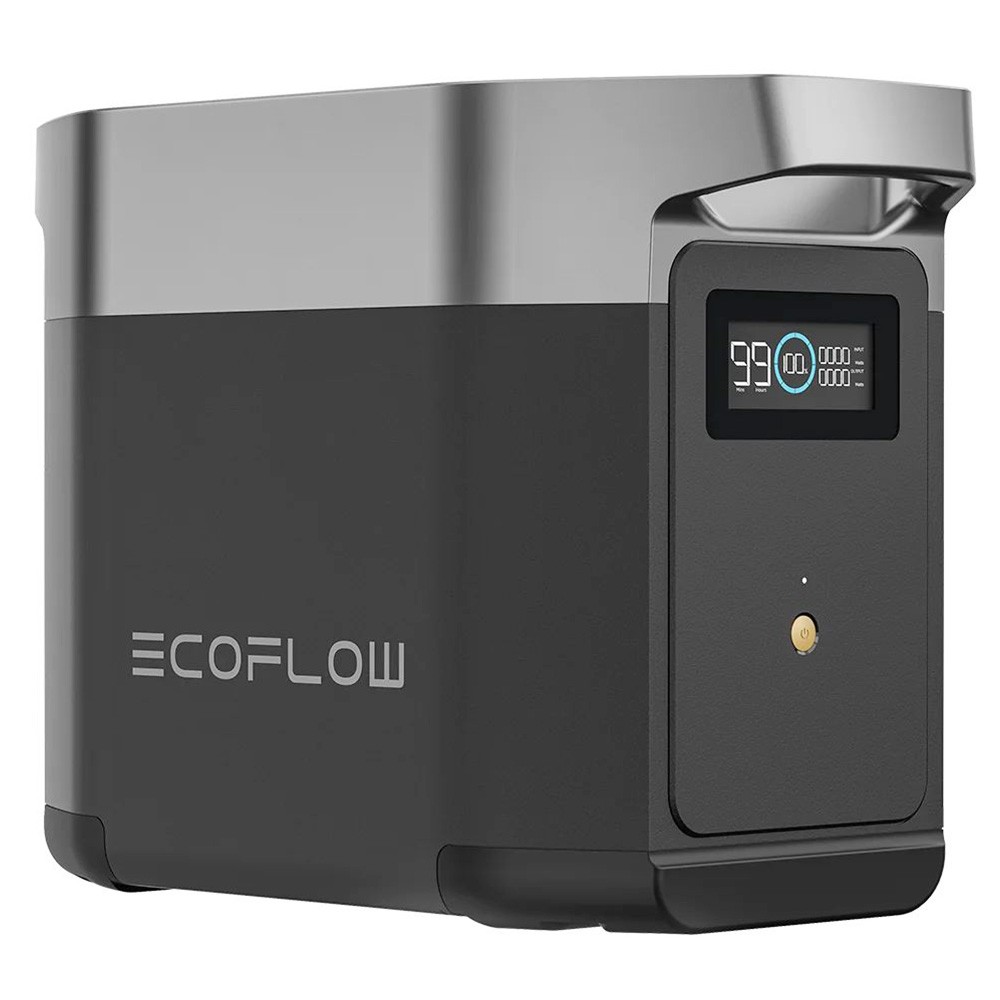 EcoFlow DELTA 2 Smart Extra Battery, 1024Wh LiFePO4 Battery, App Control