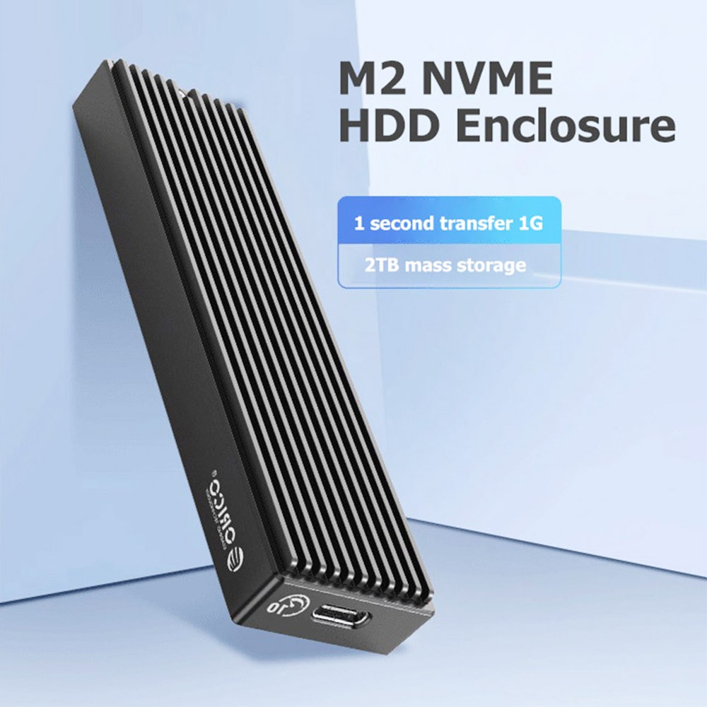 ORICO M.2 NVMe SSD Enclosure 10Gbps Transfer Rate