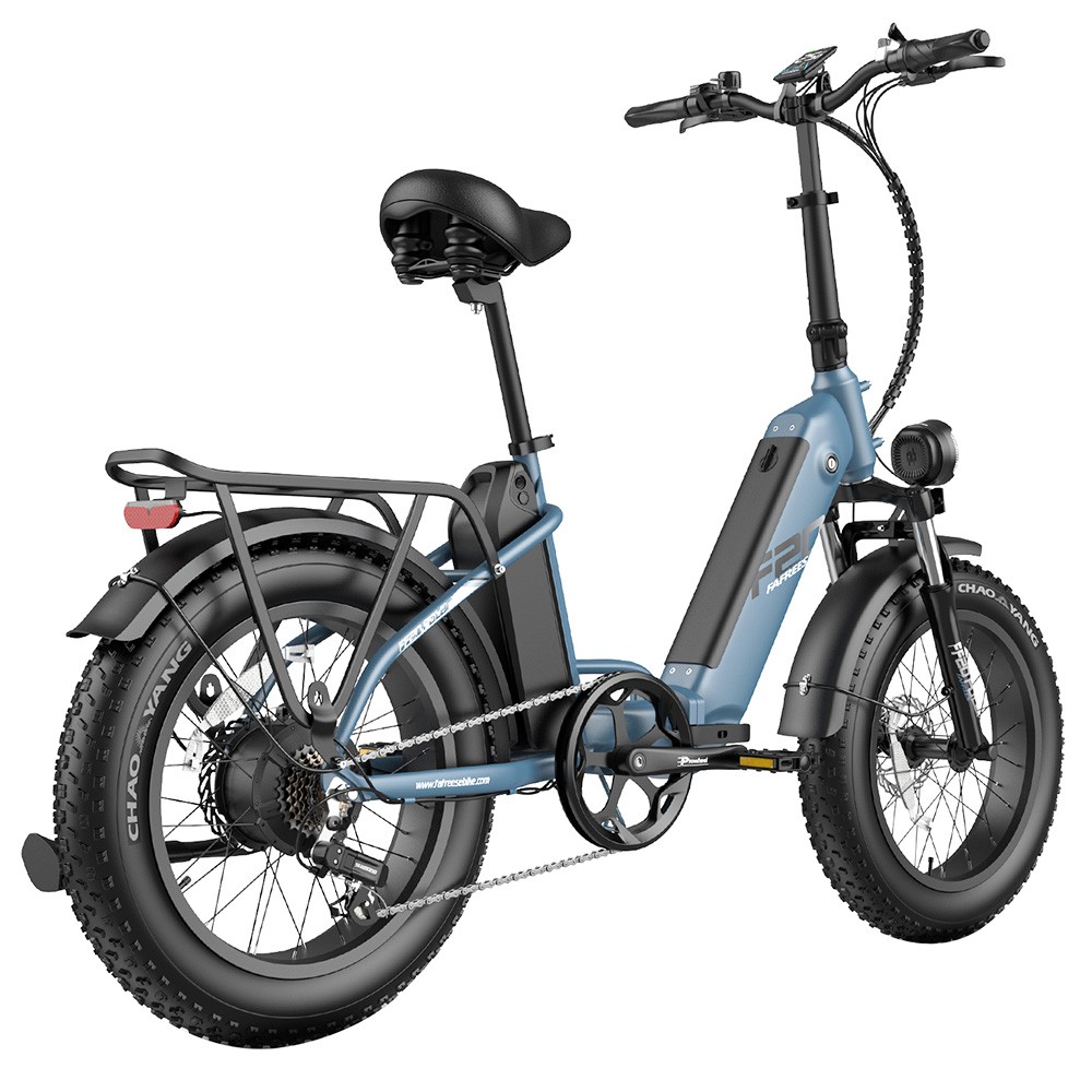 Fafrees FF20 Polar E-Bike 40Km/h 500W 48V 10.4AH Dual Battery Blue