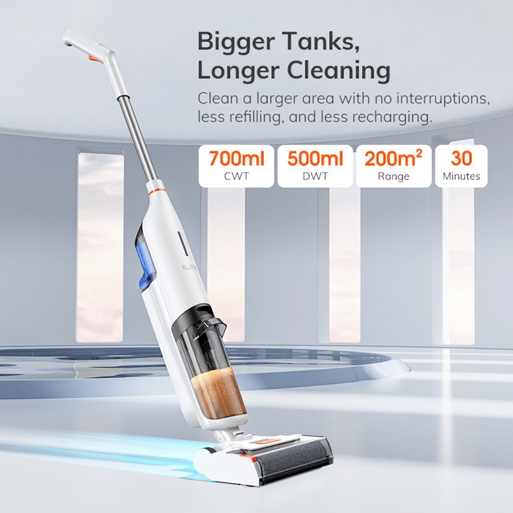 ILIFE W90 Cordless Wet Dry Vacuum Cleaner