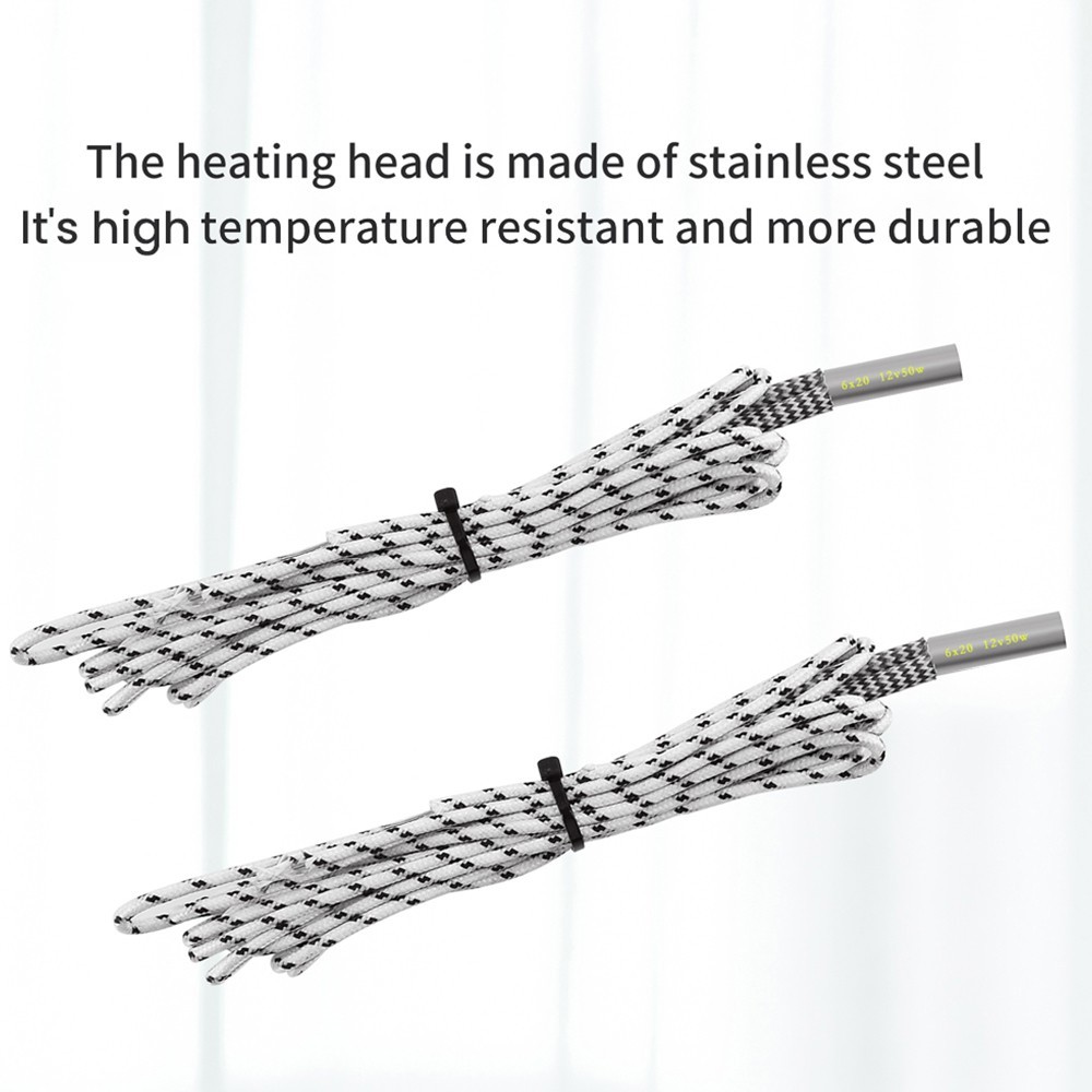 TWO TREES 6*20mm 12V 50W High Temperature Heating Rob