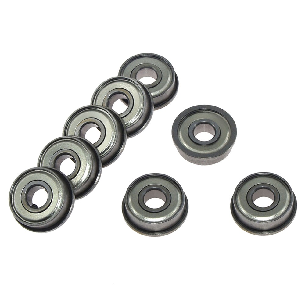 TWO TREES 10pcs F604ZZ Flange Bearings