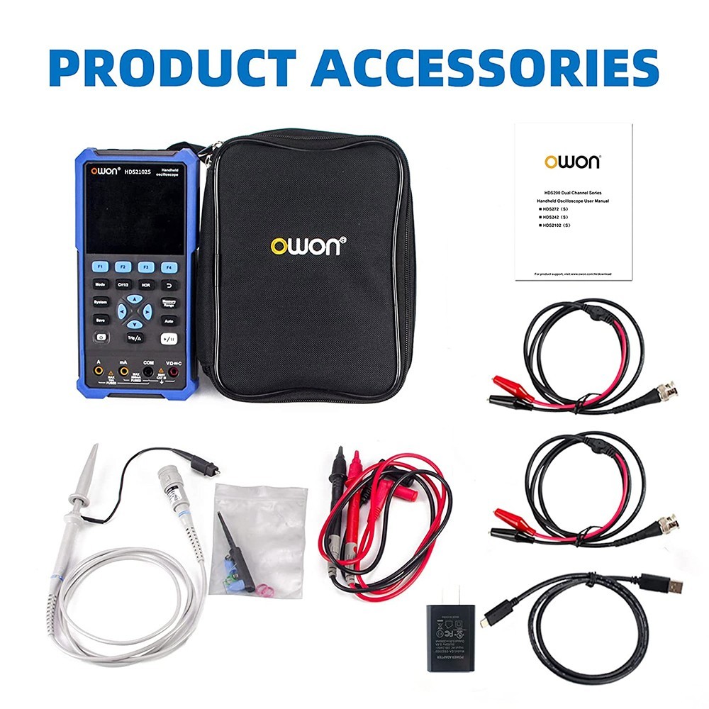OWON HDS2102S 3 in 1 Digital Oscilloscope UK Plug