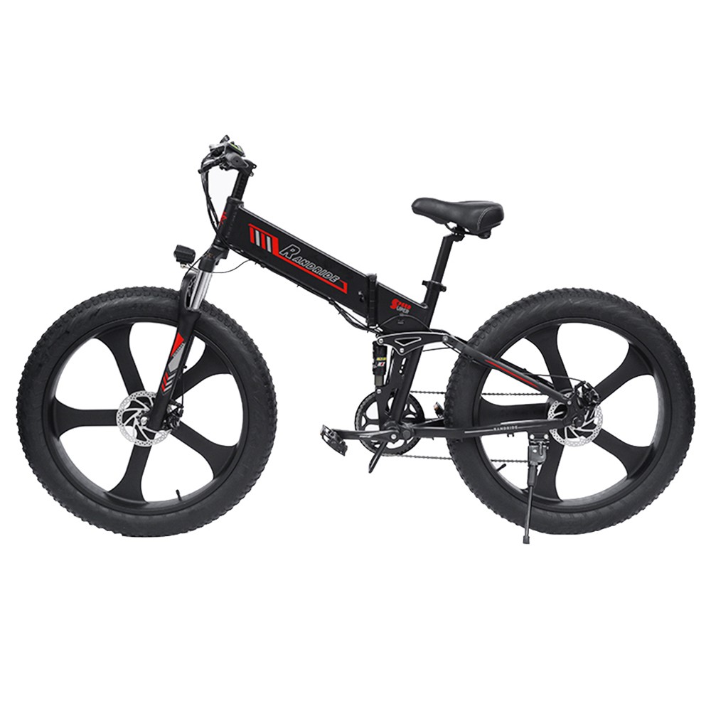 RANDRIDE YX26 Electric Bike 26 Inch 1000W Motor 48V 15Ah 45Km/h Speed