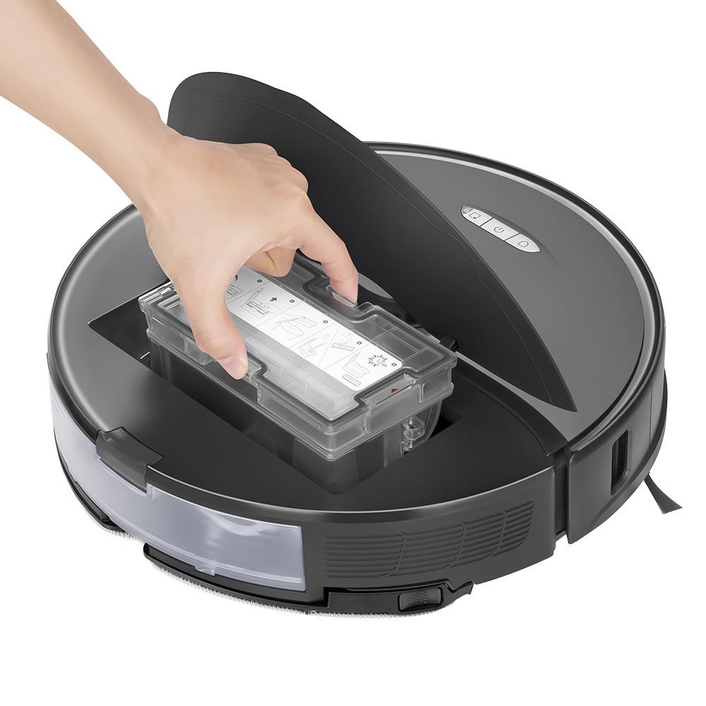 Roborock S8 Robot Vacuum Cleaner, 6000Pa Suction, DuoRoller 
Brush,PreciSense LiDAR Navigation, E11 Filtration Efficiency – Black – 
GEEKMAXI.COM