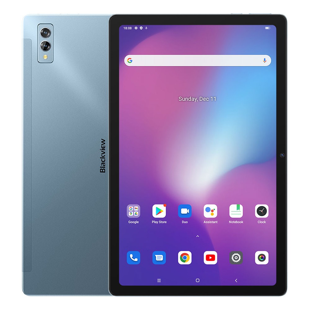 Blackview Tab 11 SE Tablet 10.36'' FHD Screen, Octa-core Unisoc T606,  Android 12, 8GB RAM 128GB ROM, 7680mAh Battery - Blue