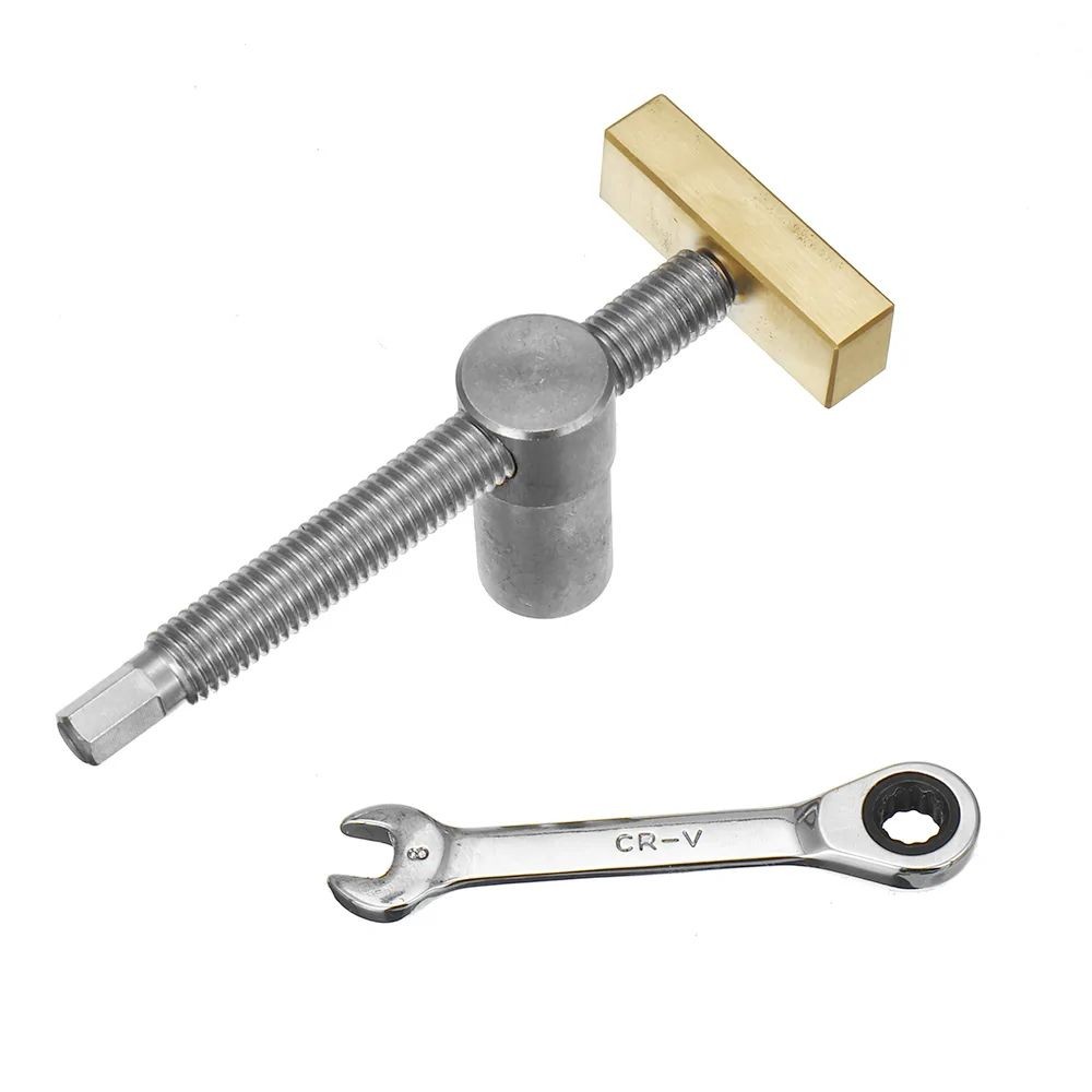 Ganwei 20mm Hole Woodworking Adjustable Holder with Quick Clamping Tenon, Desktop Workbench Fixed Locking Accessories