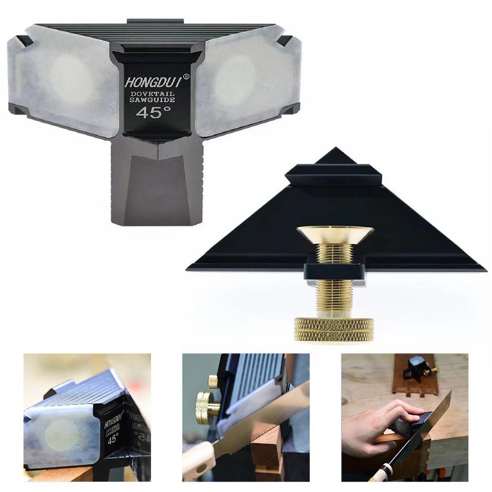 HONGDUI YW0945 Woodworking Dovetail Saw Guide