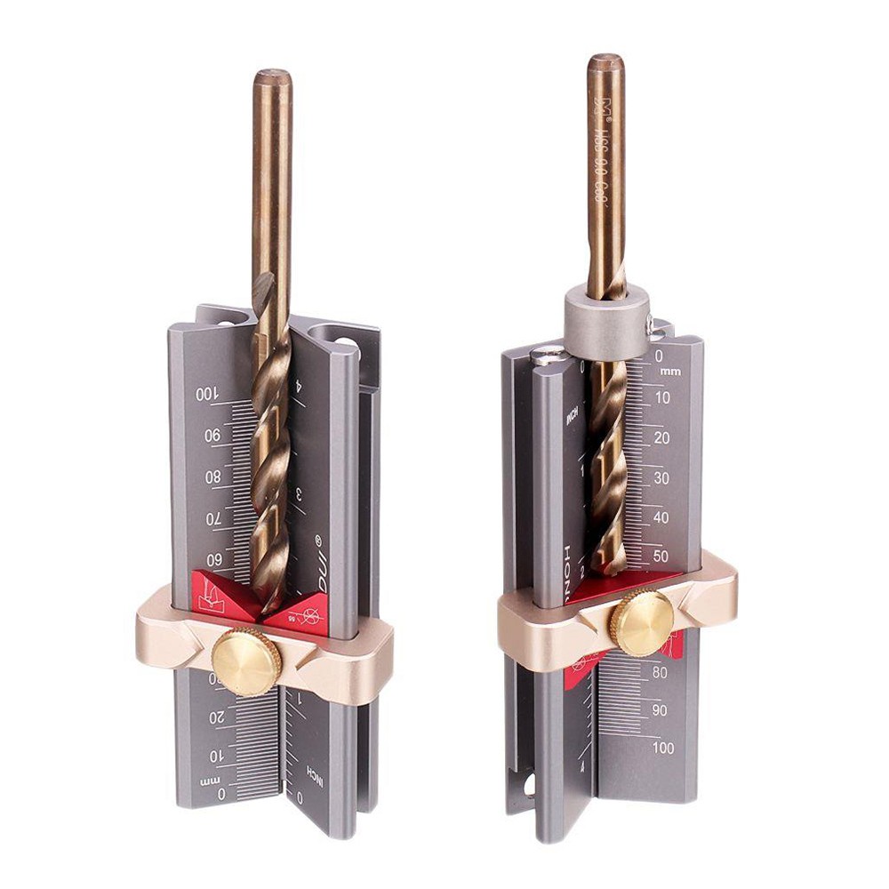 Hongdui zs03f 3 in 1 woodworking drill bit depth gauge